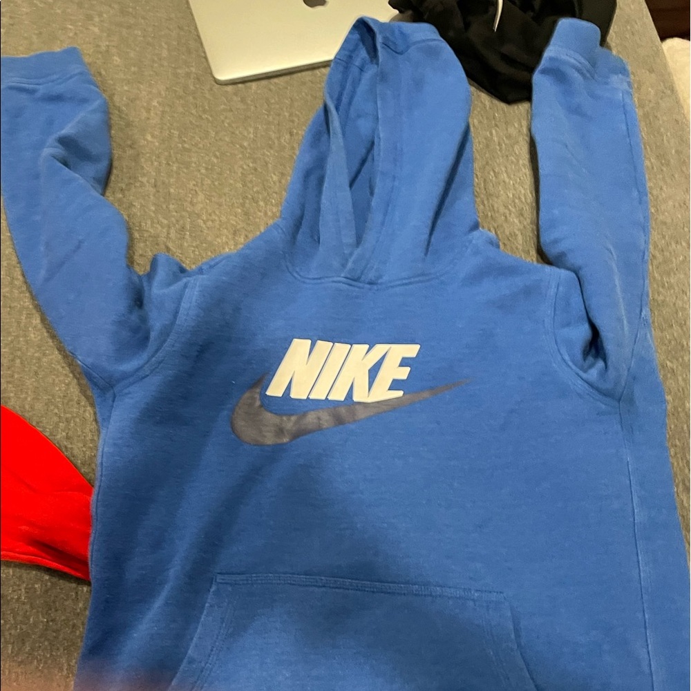 Nike blue hoodie youth XL